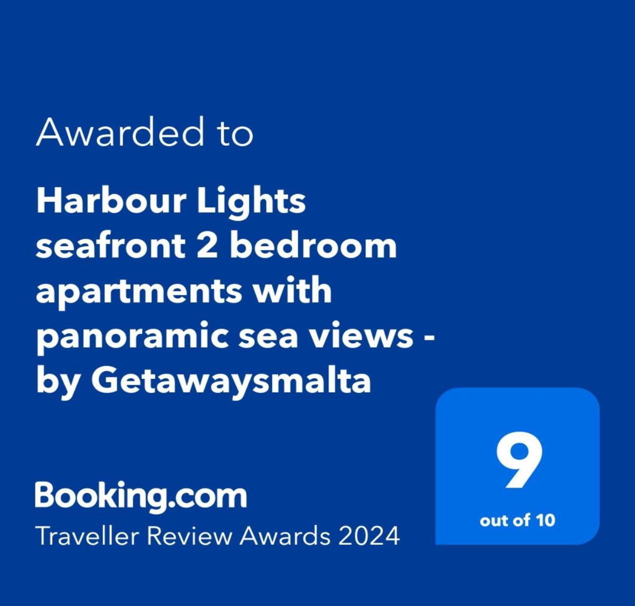 Harbour Lights Seafront 2 Bedroom Apartments With Panoramic Sea Views - By Getawaysmalta St. Paul's Bay Exteriör bild